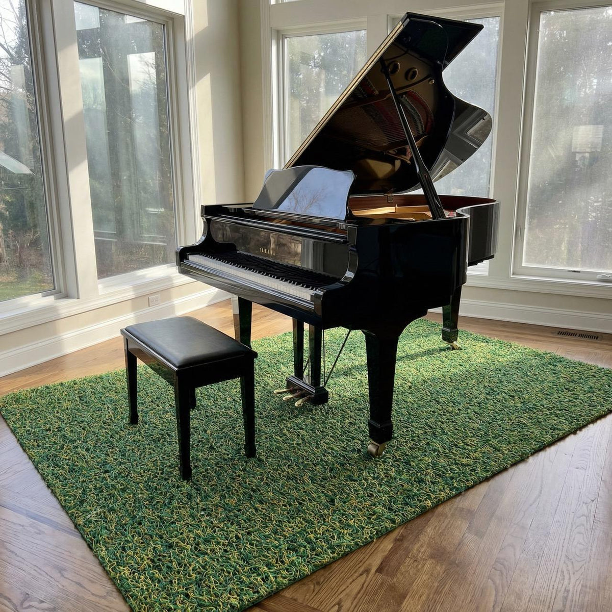 Under Grand Piano Mat