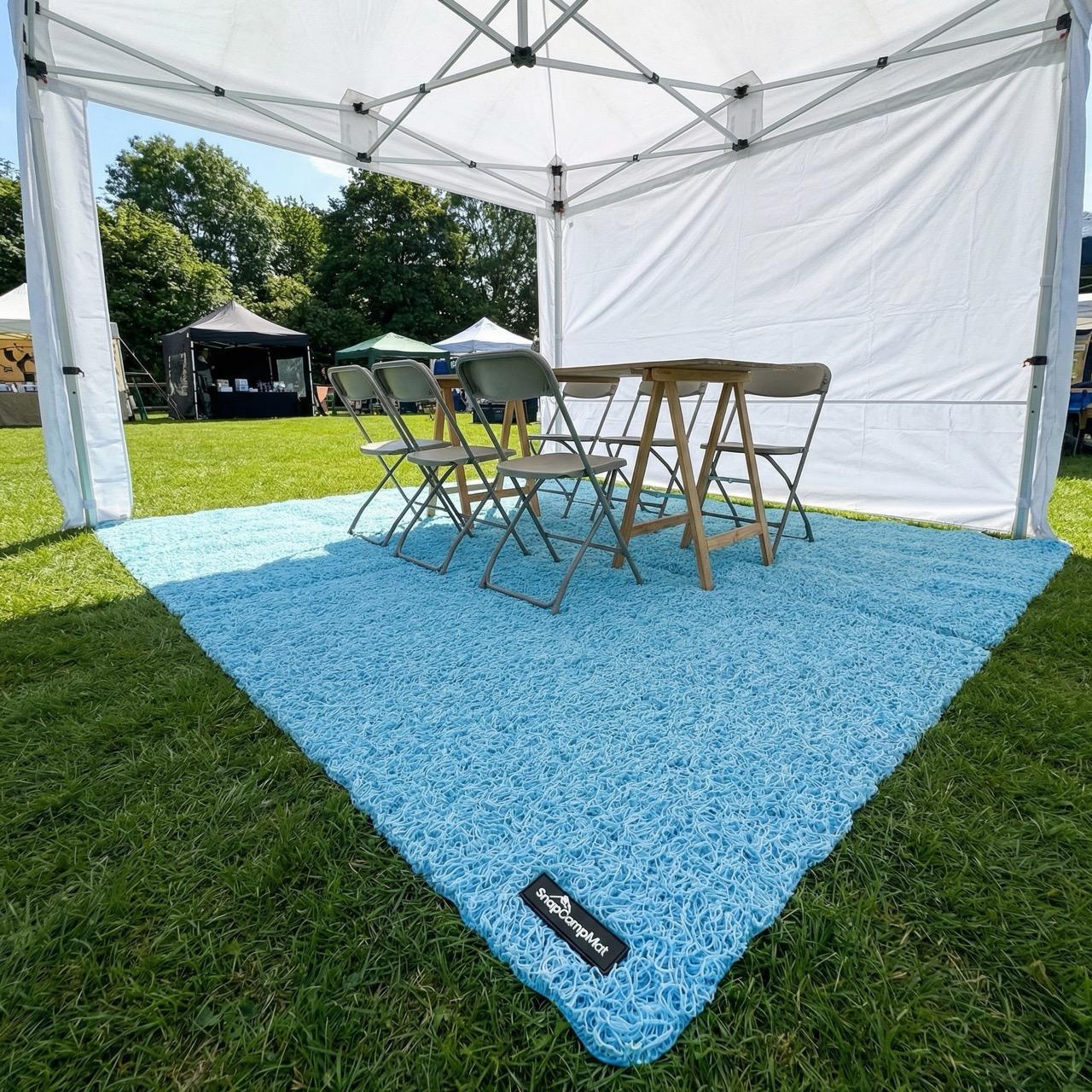 Snug Mats Gazebo & Pop-Up Marquee Floor Mat | Heavy-Duty PVC Rubber Ma