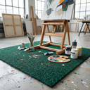Painting & Art Studio Floor Mat