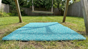 Under Swing Set Mat — Single Swing