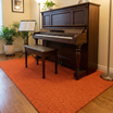Under Upright Piano Mat