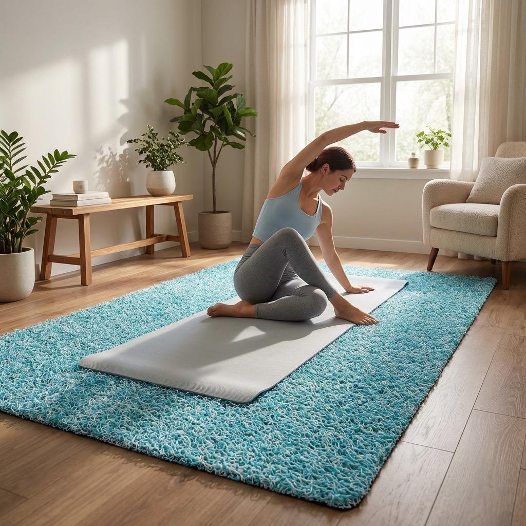 Yoga & Stretching Mat Underlay